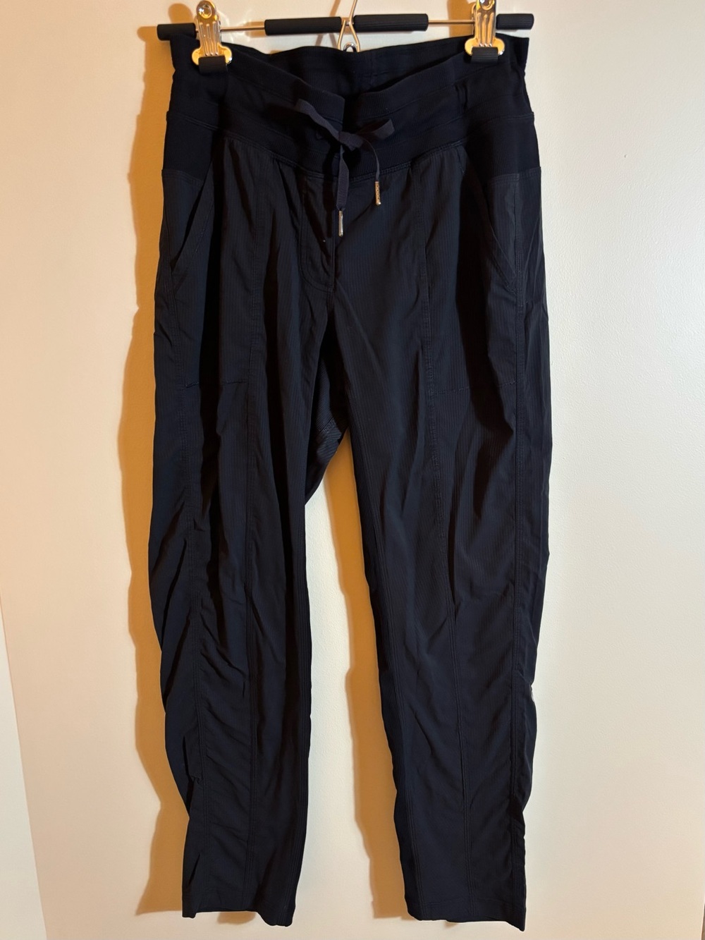 Lululemon Dance Studio Mid-Rise Jogger Black Drawstring Casual Pants